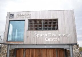 New CX2 security grilles in-situ at Spurn National Nature Reserve